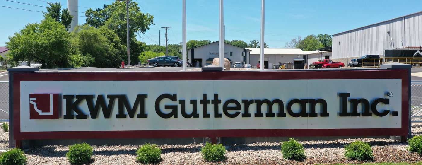 KWM Gutterman Monument Sign at Corporate Office