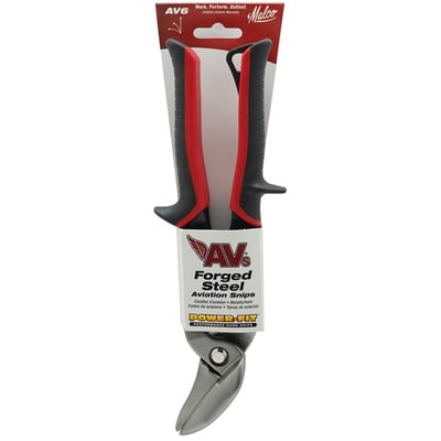 AV6 Aviation Snips, Left Offset - Gutter Installation Tools